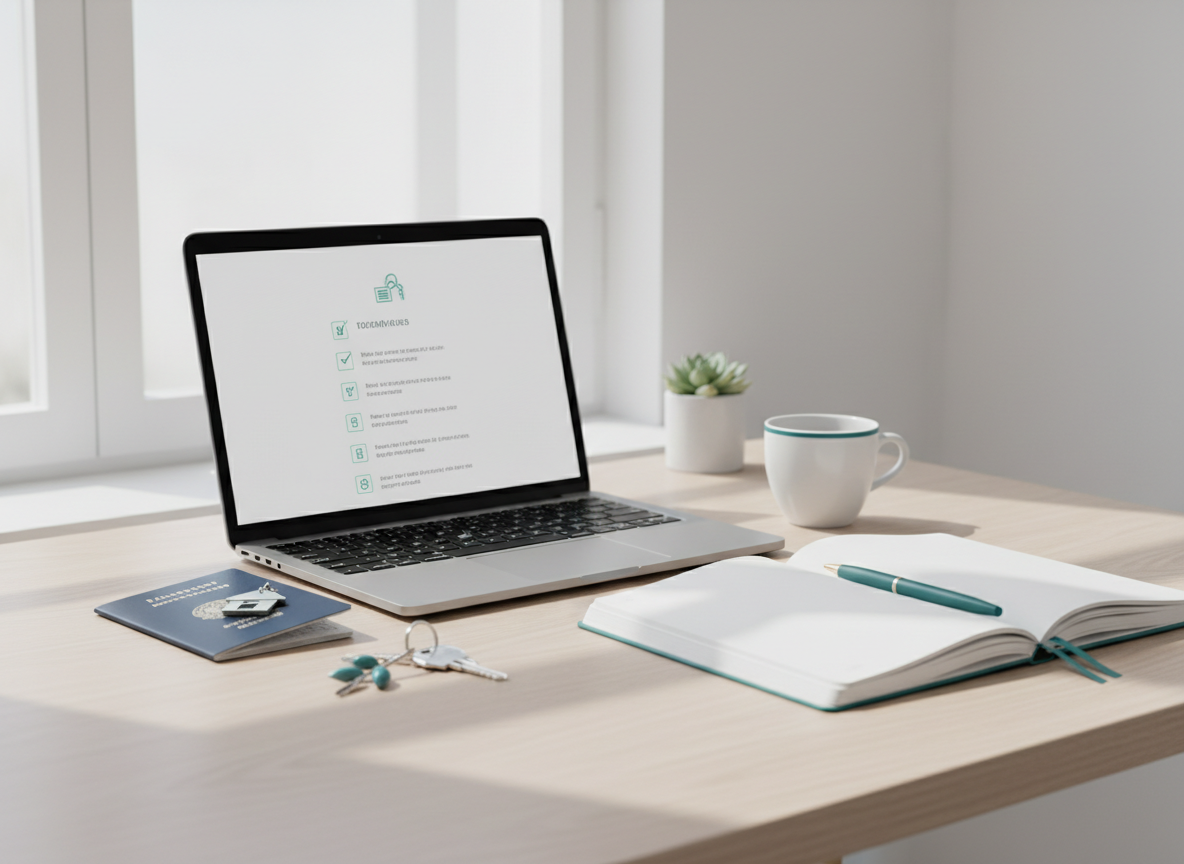 Documentation and signing stage in a property purchase process