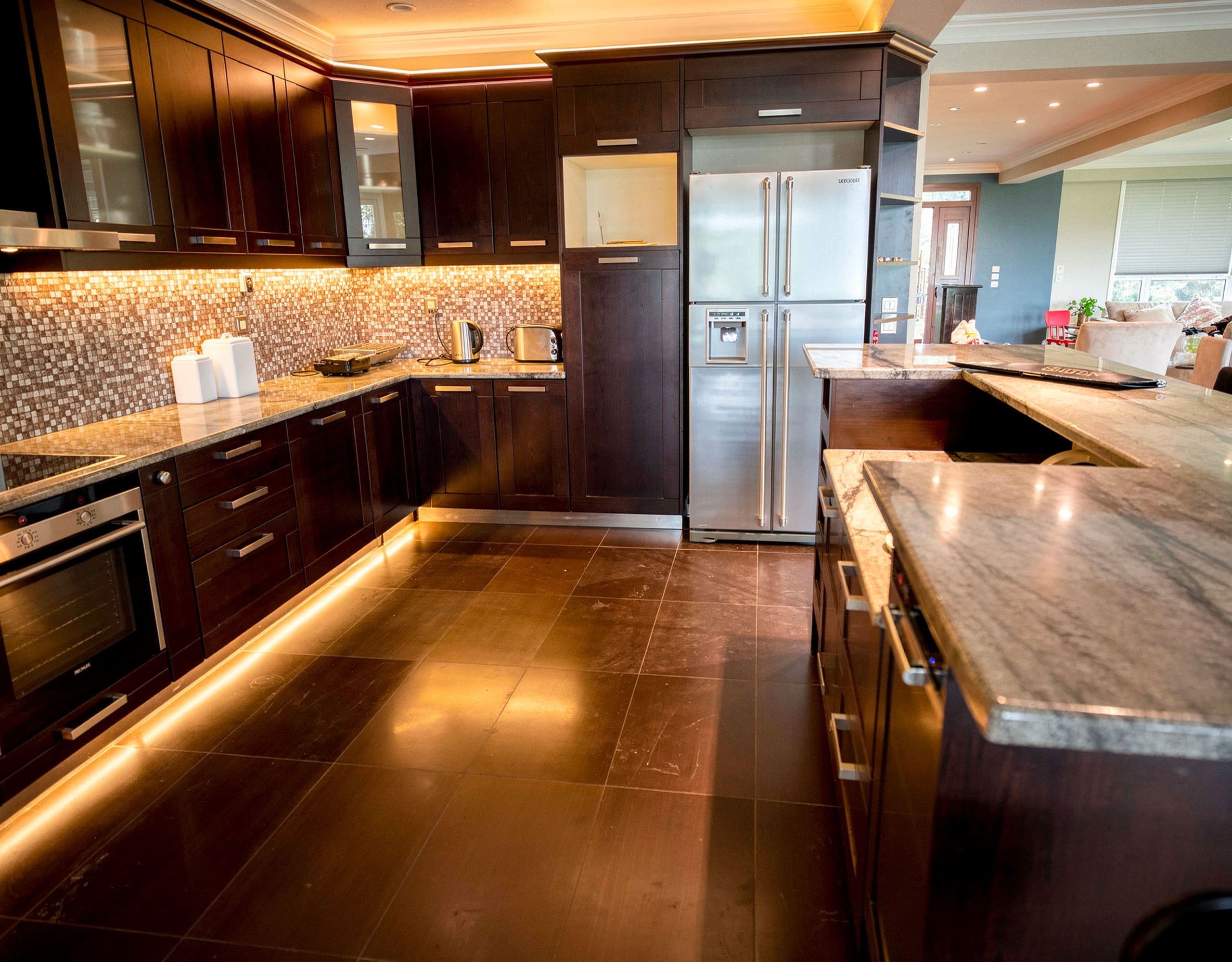 Fully Equipped Kitchen — Eretria Property Fully equipped indoor kitchen with cabinetry in the Eretria maisonette